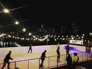 ROOFTOP SKATING AT SKYLIGHT