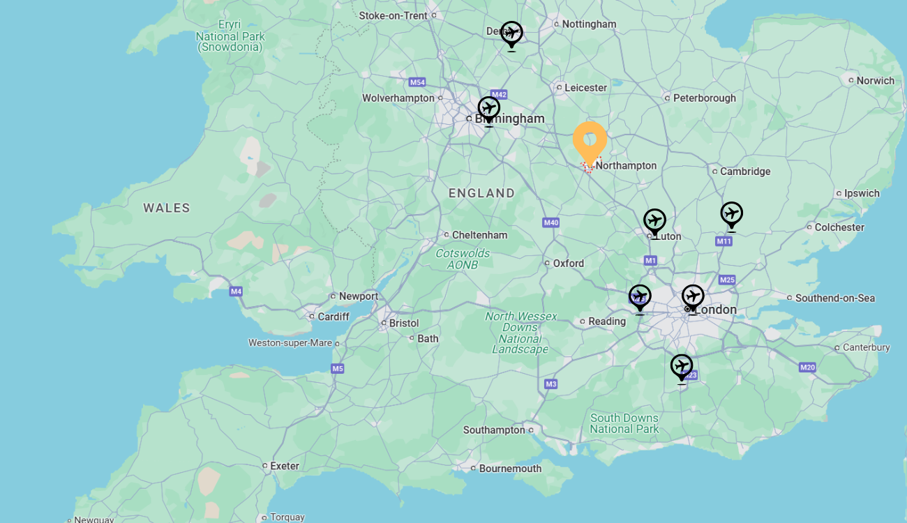 Northampton City Map