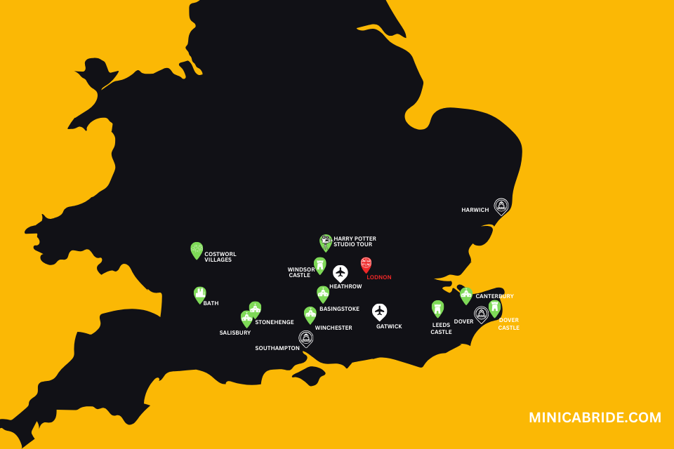 Private Transfers Between London & Southampton Guide