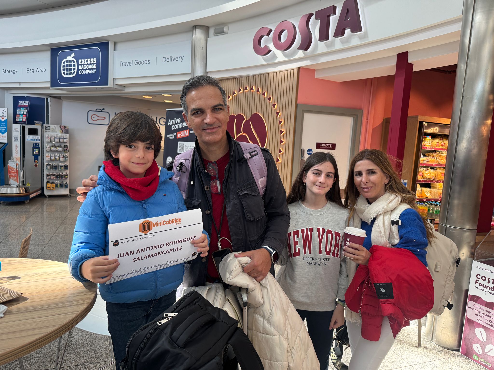 Minicabride's Meet and Greet Services