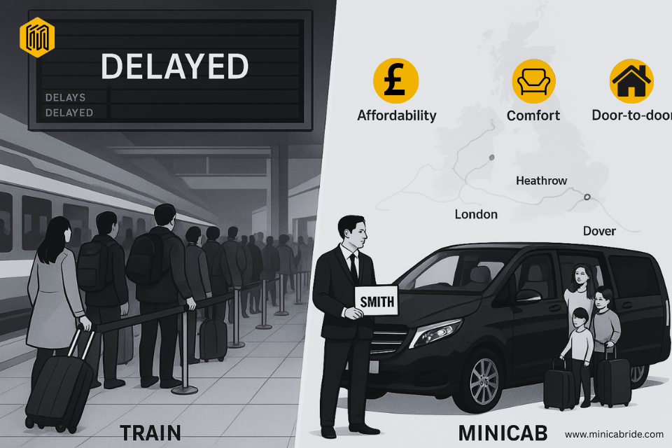 Why Minicabs Are Beating Trains for Intercity UK Travel